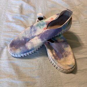 Ilse Jacobsen Tulip slip on tie dye size 39